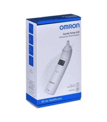 Omron Gentle Temp 520 Contact White Ear