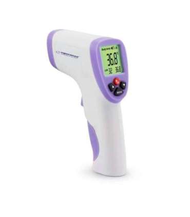 Esperanza ECT002 digital body thermometer Remote sensing thermometer Purple, White Ear, Forehead, Oral, Rectal, Underarm