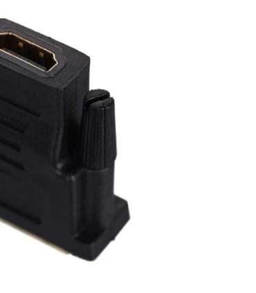 Savio CL-21 cable gender changer DVI HDMI Black