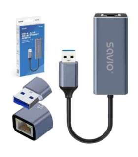 Savio AK-83 interface cards/adapter RJ-45