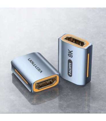 Vention HDMI-HDMI connector 8K@60Hz Aluminium