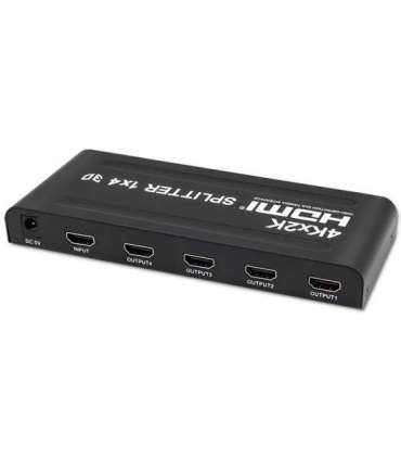 Qoltec 51798 Active HDMI Splitter 4 x HDMI 4K x 2K 3.4Gb/s