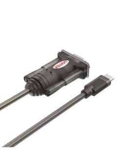 UNITEK Y-1105K serial cable Black 1.5 m DB-9