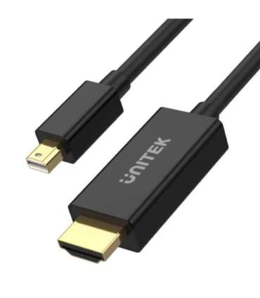 Unitek V1152A Adapter miniDP - HDMI 4K 30Hz cable 2m