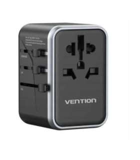 Vention 65W GaN Travel Adapter and Charger 2x USB-A 2x USB-C