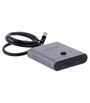 Unitek two-way Signal Switch USB-C, 2 in 1 out 4K