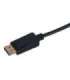 Savio CL-56 video cable adapter 1.5 m DisplayPort HDMI Type A (Standard) Black