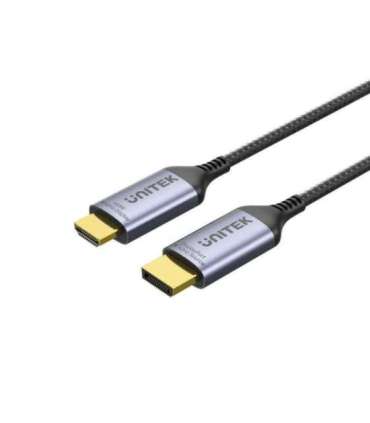 UNITEK CABLE DISPLAYPORT 1.4 TO HDMI 2.1, 8K, 1.8M