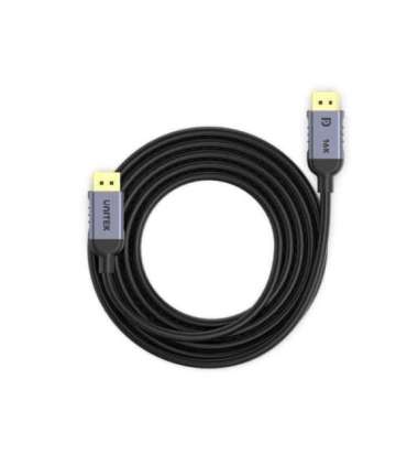 UNITEK C1628GY01-3M DisplayPort cable Black, Grey