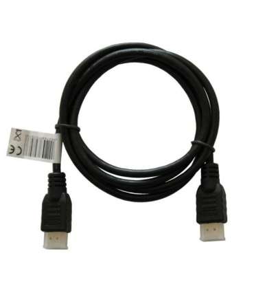 SAVIO CL-195 HDMI cable 2 m, black, gold-plated connectors, v2.0 high speed, ethernet/3D