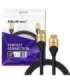 Qoltec 50354 HDMI v2.1 Cable Ultra high speed 8K 60Hz 30AWG GOLD 1m