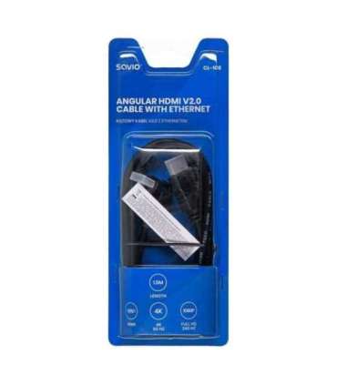 Savio CL-108 HDMI cable 1.5 m HDMI Type A (Standard) Black