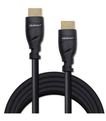 Qoltec 50353 HDMI v2.1 Cable Ultra high speed 8K 60Hz 26AWG GOLD 5m