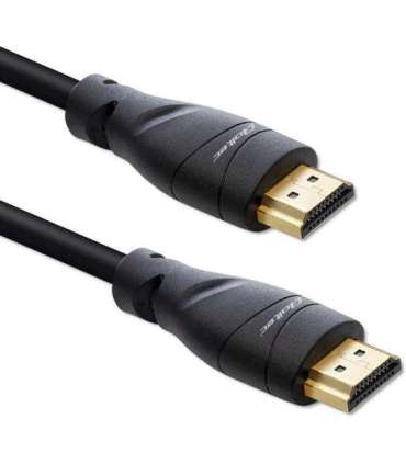 Qoltec 50353 HDMI v2.1 Cable Ultra high speed 8K 60Hz 26AWG GOLD 5m