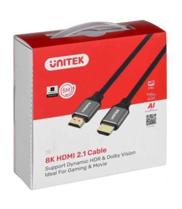 UNITEK C140W HDMI cable 5 m HDMI Type A (Standard) Black