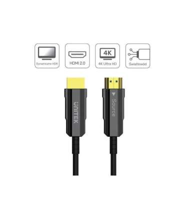 UNITEK HDMI CABLE 2.0 4K 60HZ AOC-20M