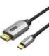 Vention USB-C to HDMI cable 4K@60Hz braided 2m GREY