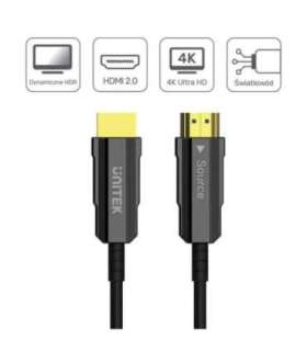 UNITEK HDMI 2.0 AOC 4K 60HZ 20M OPTICAL CABLE