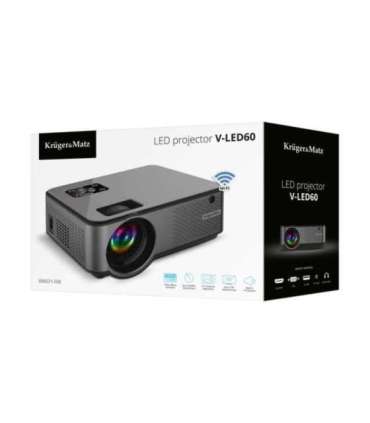 Kruger & Matz V-LED60 projector LED FullHD Wi-Fi 1080p (1920x1080)