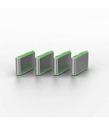USB PORT TYPE-C BLOCKER 4PACK/GREEN 40426 LINDY