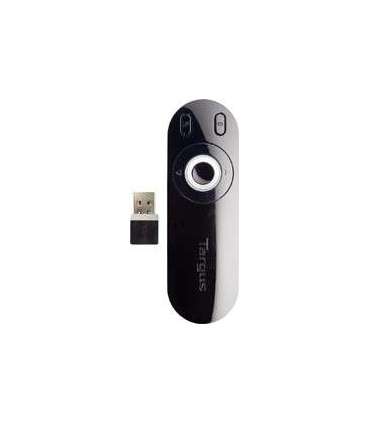 Targus Laser Presentation Remote Black, Grey Plastic Weight 57 g