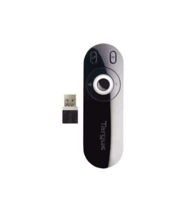 Targus Laser Presentation Remote Black, Grey Plastic Weight 57 g