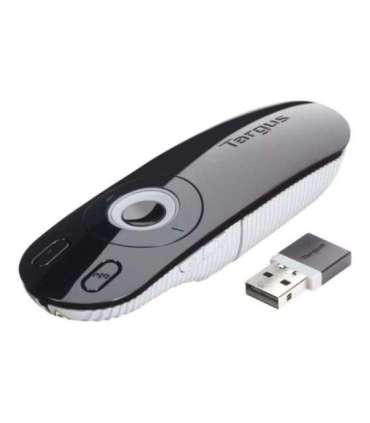 Targus Laser Presentation Remote Black, Grey Plastic Weight 57 g