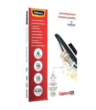 Fellowes Laminating Pouch A3 Glossy Thickness: 125 micron, Qty Per Pack: 100 pcs Ideal for notices, craft