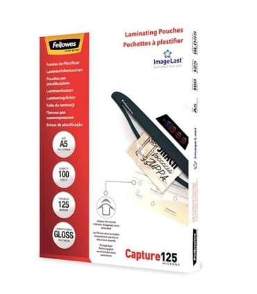 Fellowes Laminating Pouch A3 Glossy Thickness: 125 micron, Qty Per Pack: 100 pcs Ideal for notices, craft