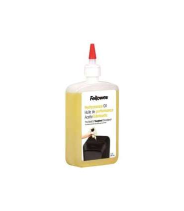 Fellowes Shredder Oil 355 ml For use with all Fellowes cross-cut and micro-cut shredders. Oil shredder each time