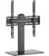 Goobay 59508 Tabletop TV Stand Basic Fix, Black