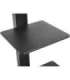 Goobay 58526 TV Floor Stand Basic (Size L), Black