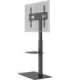 Goobay 58526 TV Floor Stand Basic (Size L), Black