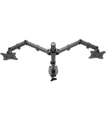 Goobay Dual Monitor Mount Flex, Black