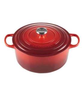 Le Creuset Signature Roaster round 20cm cherry red (21177200602430)
