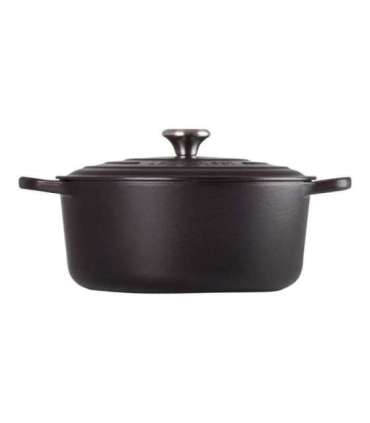 Le Creuset Signature Roaster round 24cm black Schwarz (21177240000430)