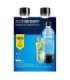 SodaStream PET Bottle Duo Pack (2 Bottles, 1L, black) (3000242)