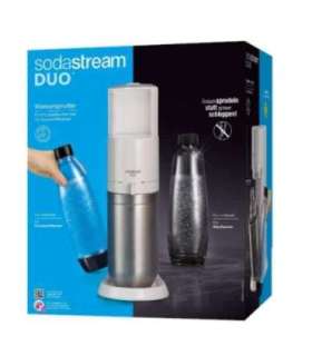 SodaStream Soda Maker DUO white QC incl 1 Glas- Glas & 1 PET-Bottle PETBottle (1016812490)