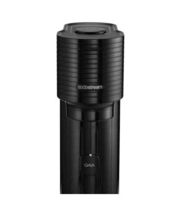SodaStream Soda Maker Gaia QC black Schwarz incl 1 bottle (1017911770)