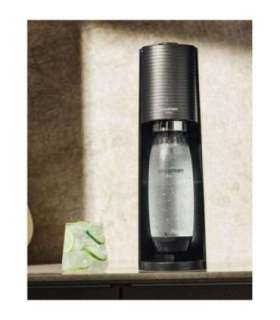 SodaStream Soda Maker Terra Megapack QC black Schwarz incl 3 bottles (2270214)