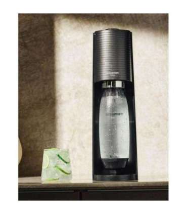 SodaStream Soda Maker Terra Megapack QC black Schwarz incl 3 bottles (2270214)