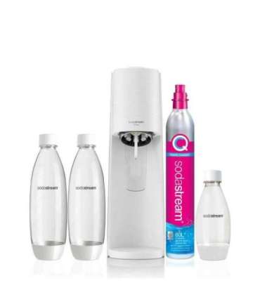 SodaStream Soda Maker Terra Megapack QC white incl 3 bottles (2270213)