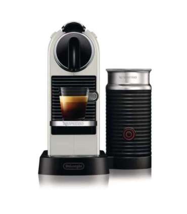 DeLonghi Coffeemachine Nespresso CitiZ EN 267 WAE DelonghiWAE Delonghi WAE white black (EN 267.WAE)