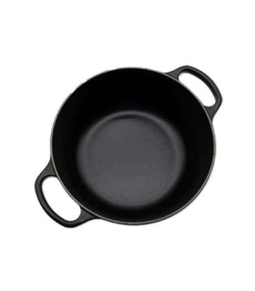 Le Creuset Signature Roaster round 20cm black Schwarz (21177200000430)