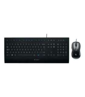 Logitech Keyboard K280e USB DE-Layout DELayout Black Schwarz (920-008669) (920008669)