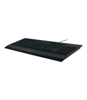 Logitech Keyboard K280e USB DE-Layout DELayout Black Schwarz (920-008669) (920008669)
