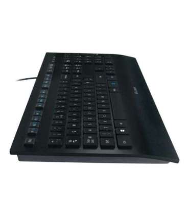Logitech Keyboard K280e USB DE-Layout DELayout Black Schwarz (920-008669) (920008669)