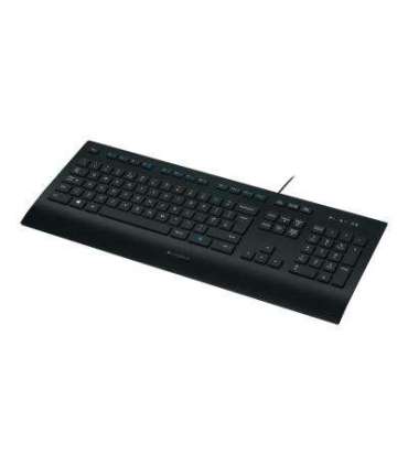 Logitech Keyboard K280e USB DE-Layout DELayout Black Schwarz (920-008669) (920008669)