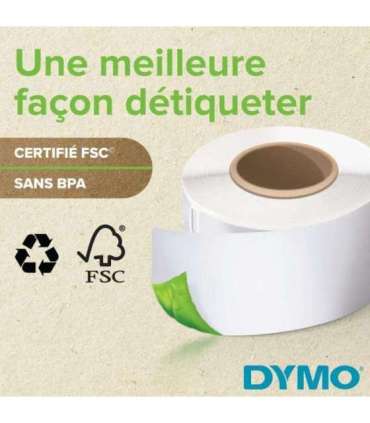 Dymo Etiketten 99018 White (S0722470)