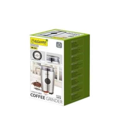 Feel-Maestro MR-454 - stainless steel coffee grinder Coffee grinder with 150 W blades